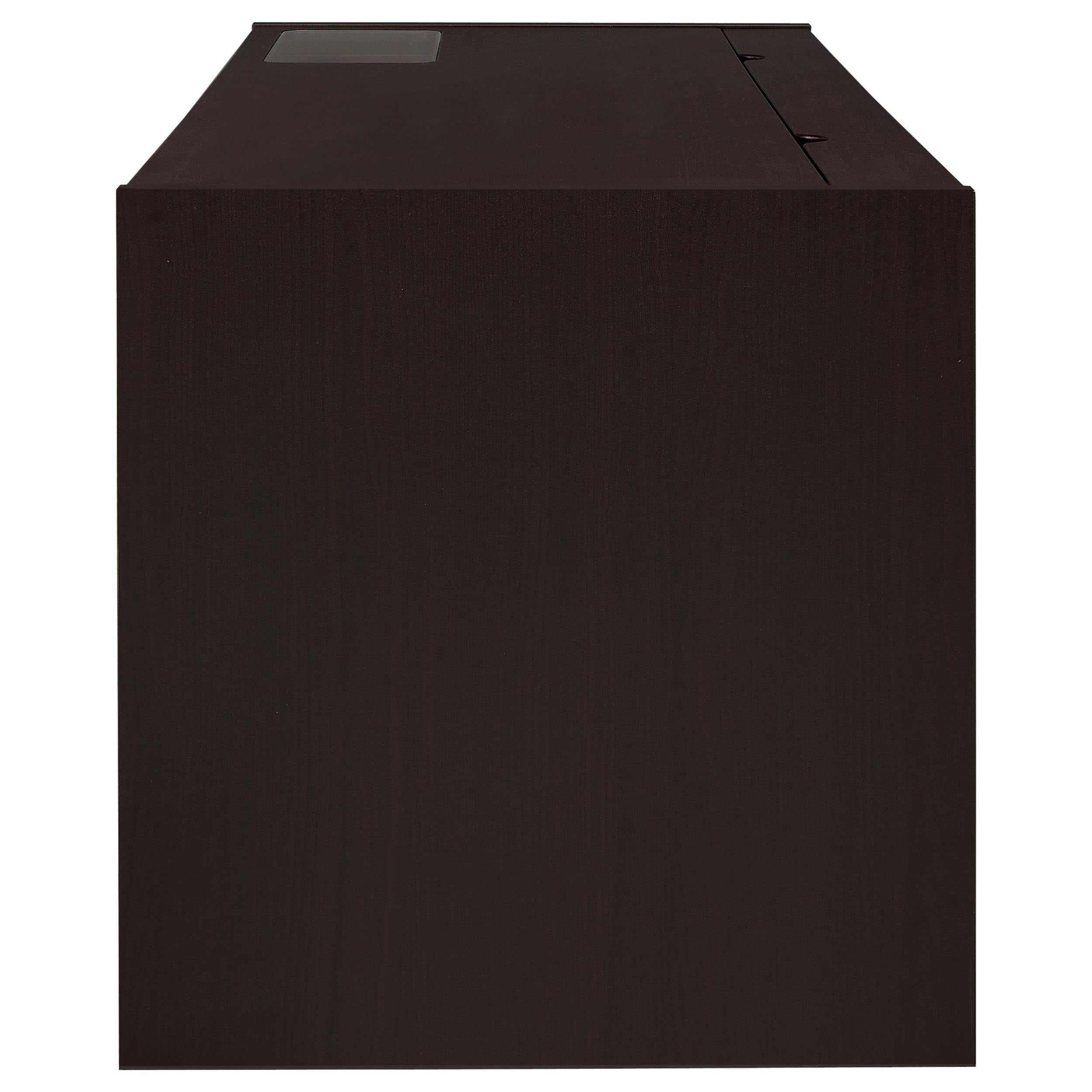 Halston 60-inch 3-drawer Office Computer Desk Cappuccino — view 5