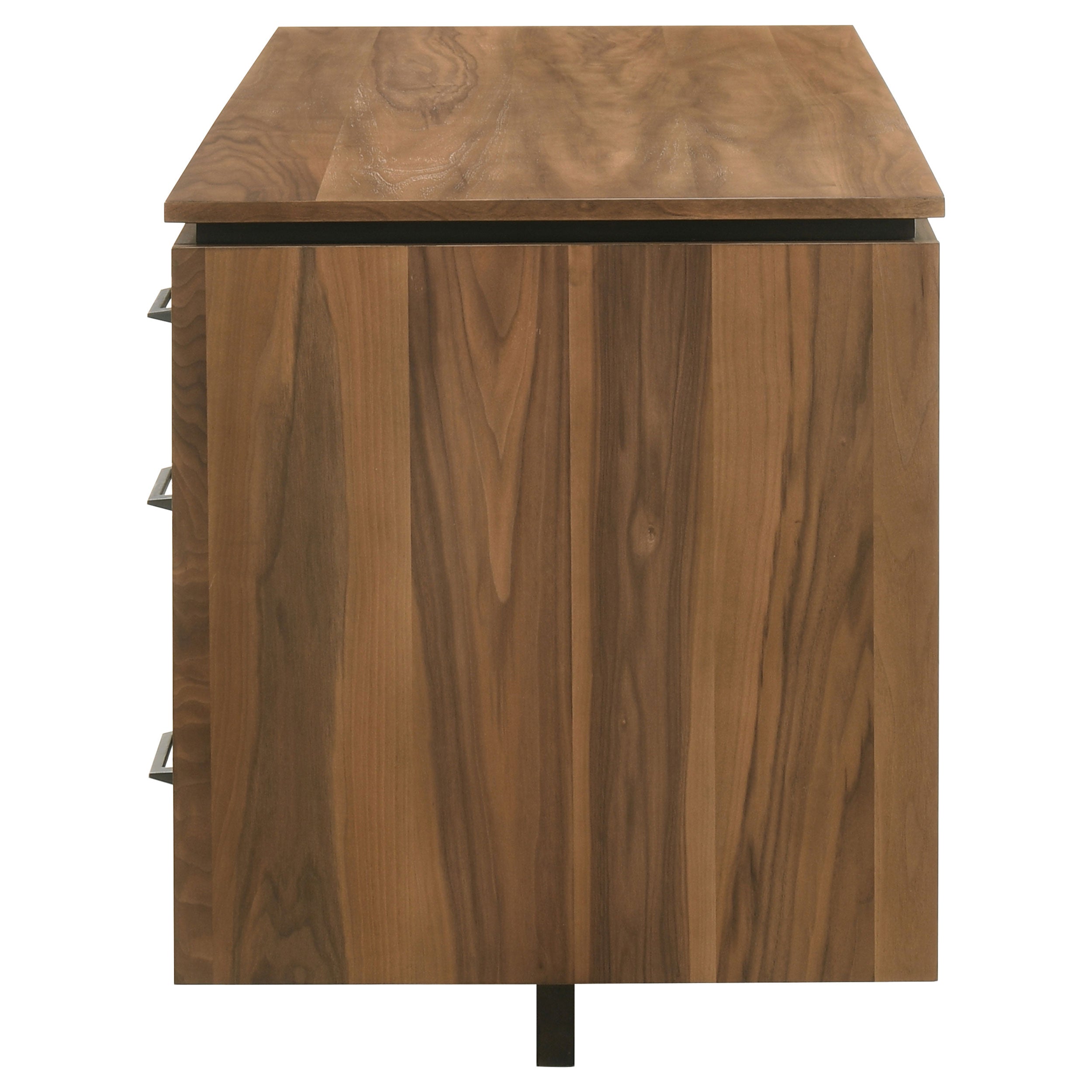Berhalter 6-Drawer Double Pedestal File Computer Desk — view 7