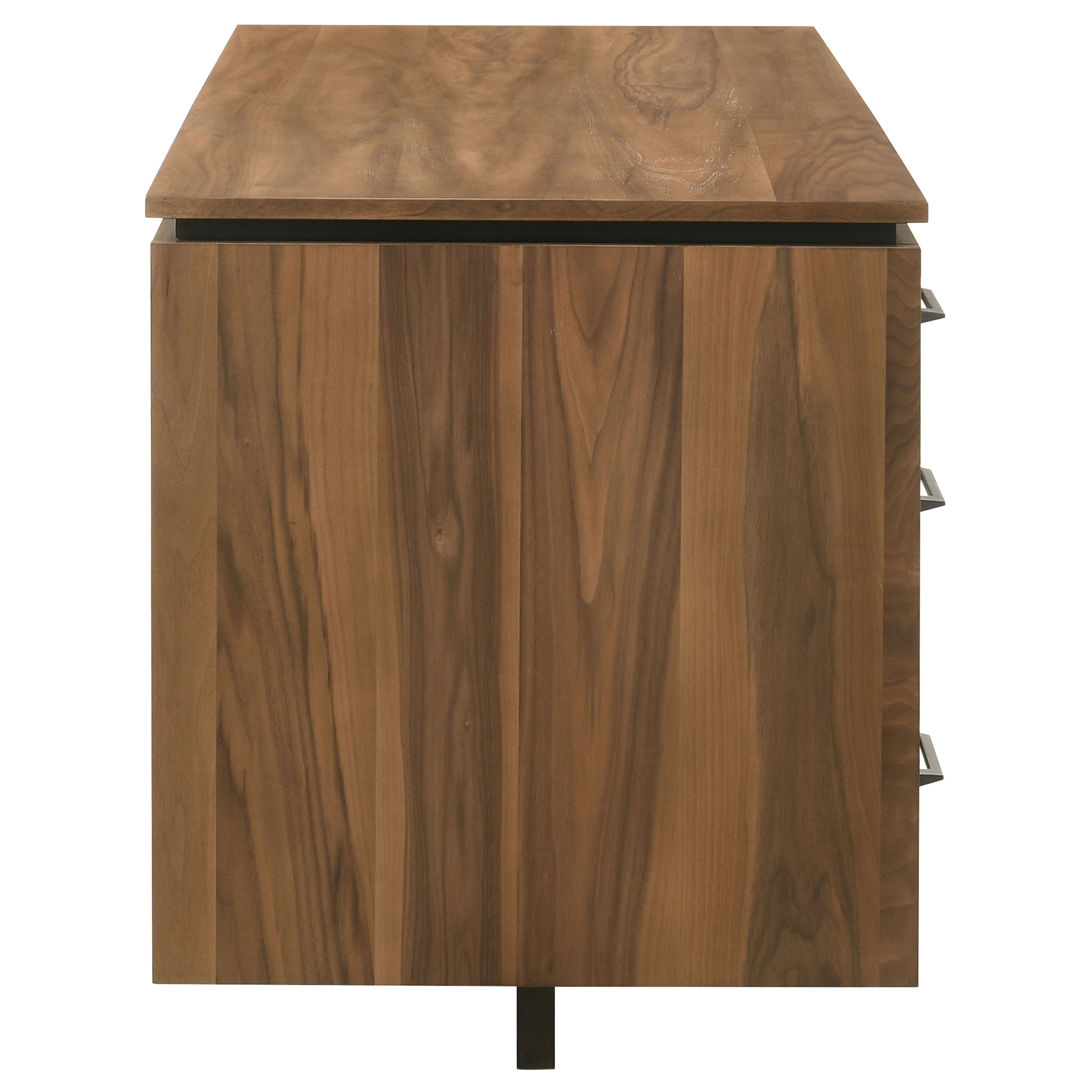 Berhalter 6-Drawer Double Pedestal File Computer Desk — view 11