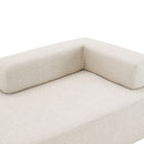 Frame For Oversized Modular U Shaped Sectional, Floor Couch Convertible Compressed Couch Spacious Foam Filled Sofa