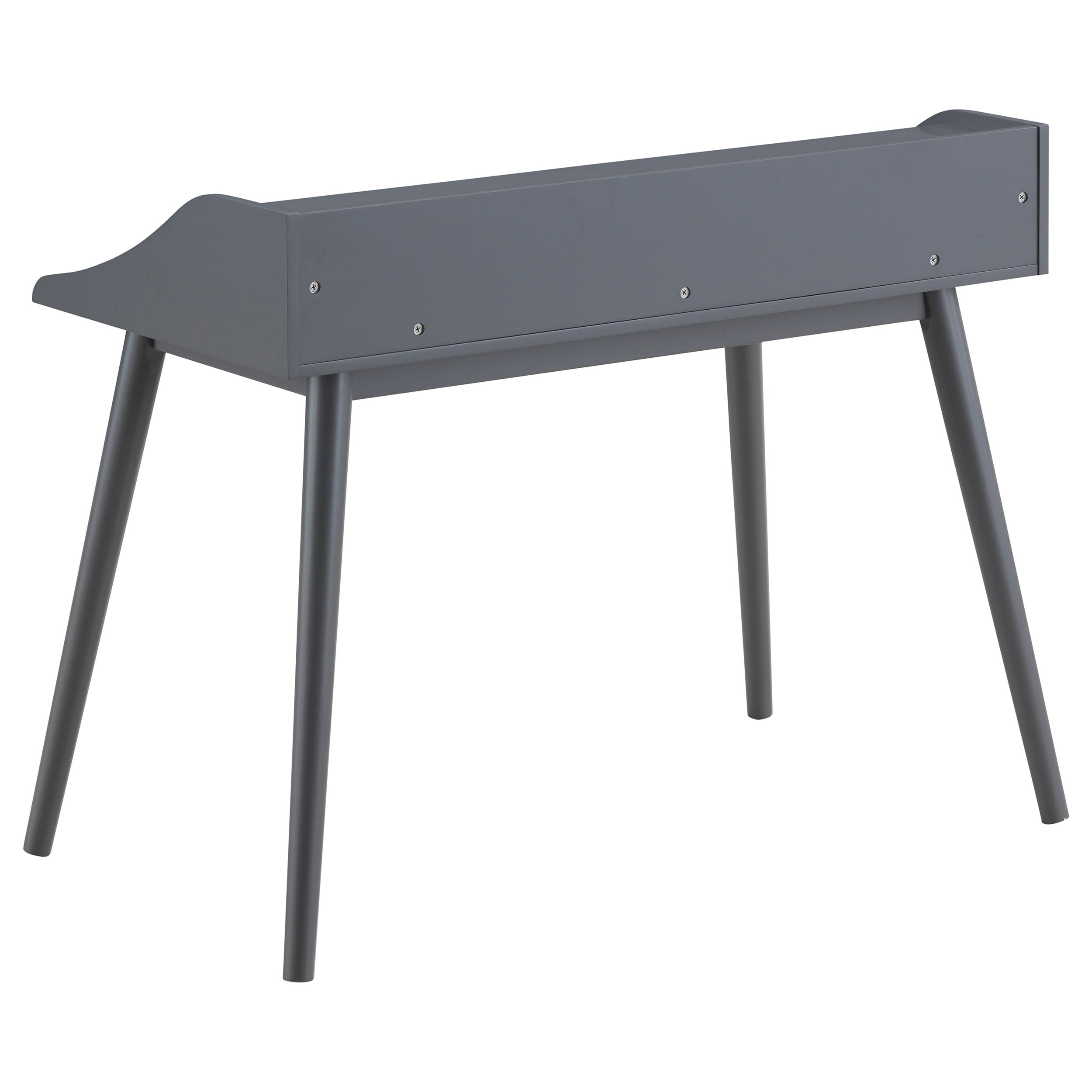 Percy 45-inch 4-compartment Writing Desk Grey — view 3