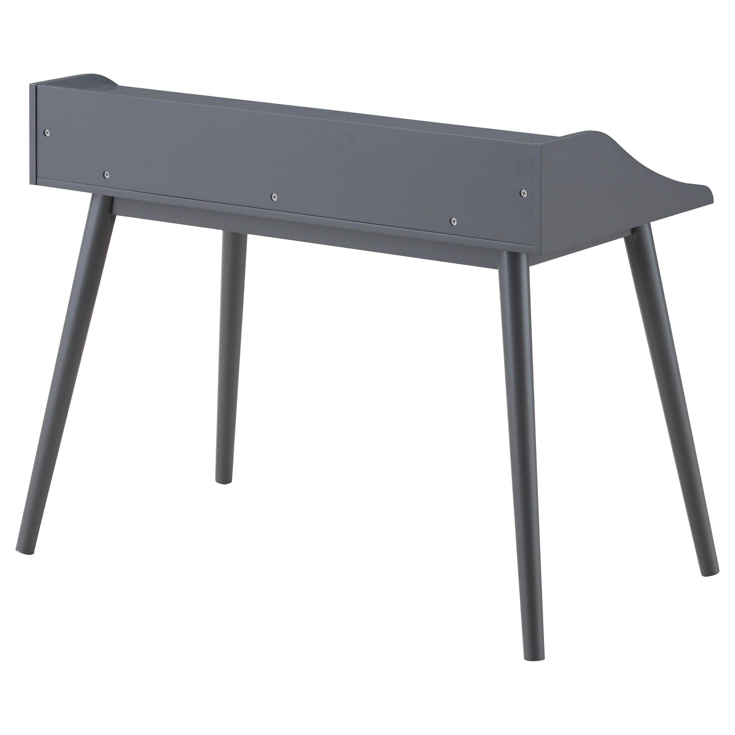 Percy 45-inch 4-compartment Writing Desk Grey — view 4