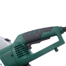 Portable Electric Corded Circular Concrete Saw 14" Wet / Dry Cutter 2600W Green Steel With Water Line & Guide Roller - Green