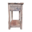 Rustic 2 Drawer Kitchen Island - Wood