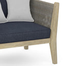 Cayman - Outdoor Conversation Chair - Slate Gray