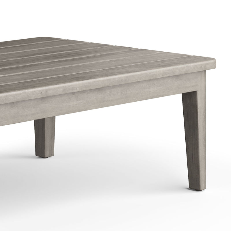 Carmel - Outdoor Coffee Table - Distressed Weathered Grey