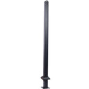Handrails For Outdoor Steps, Fit 2 Or 3 Steps Outdoor Stair Railing, Wrought Iron Handrail, Flexible Porch Railing, Transitional Handrails For Concrete Steps Or Wooden Stairs