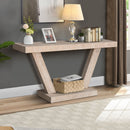 Vintage Distressed Wood Entryway Bench With 2 Tier Storage Cabinet