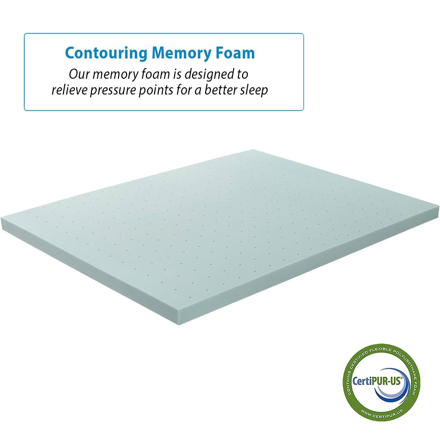 Mattress Topper - Blue