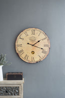 Wall Clock - Beige