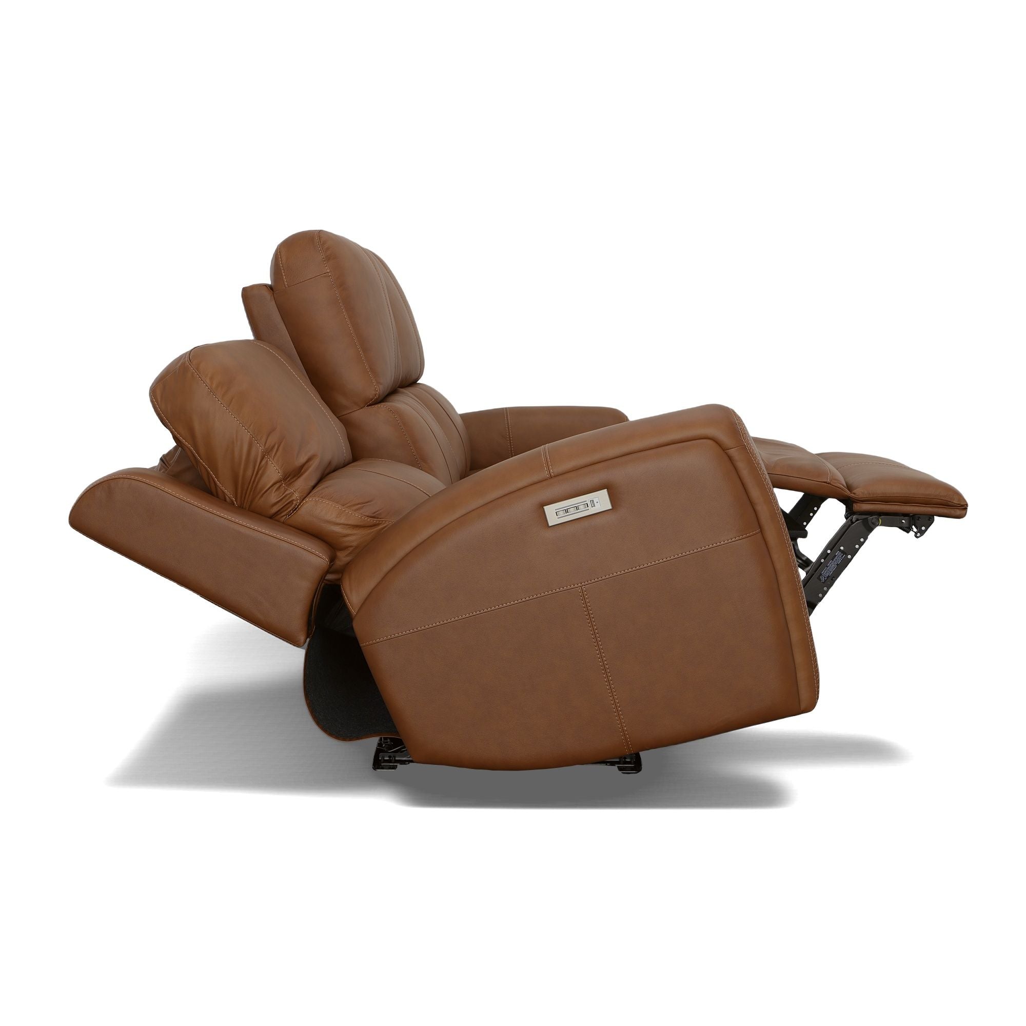 Linden - Power Reclining Sofa With Power Headrests & Lumbar
