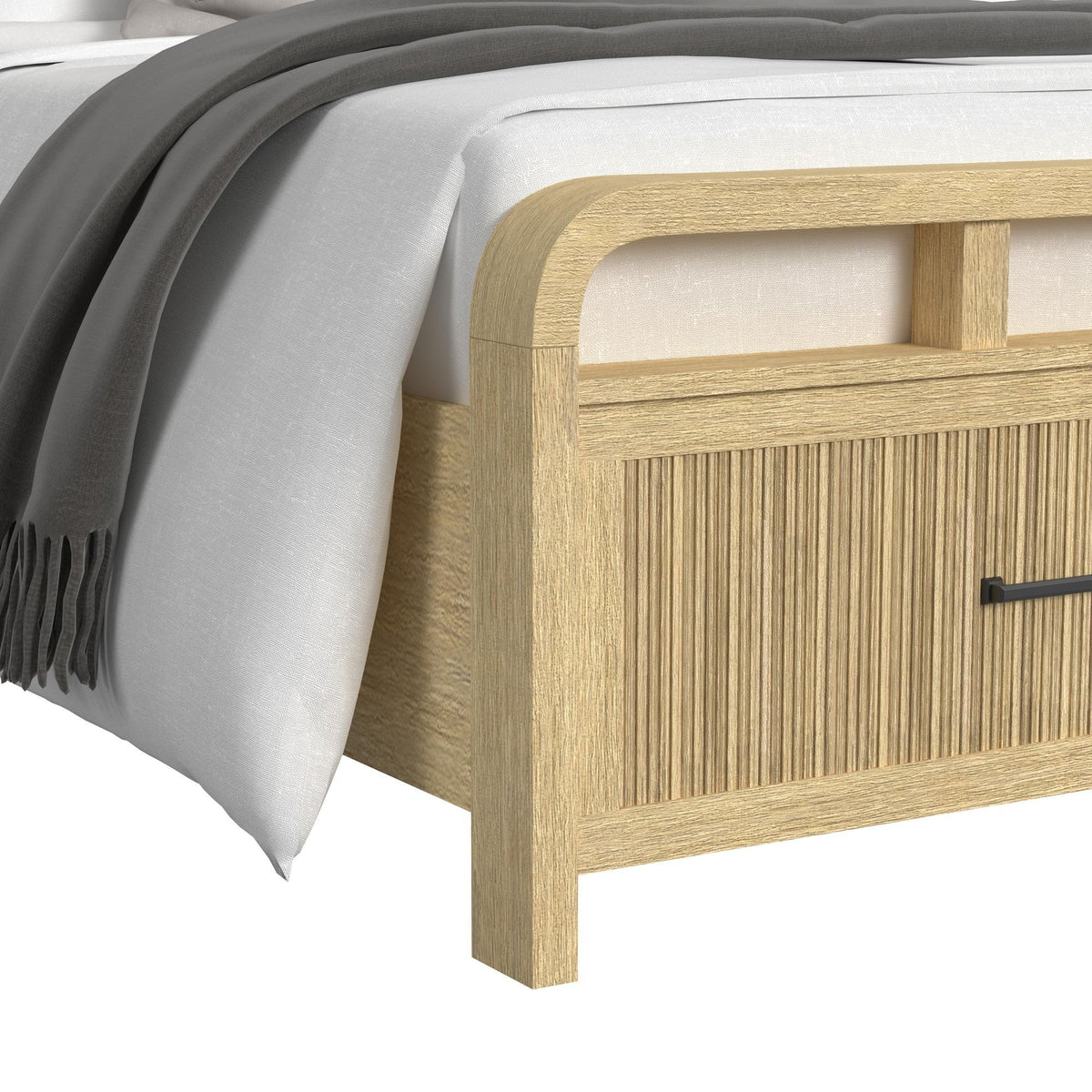 Ridgemont Storage Bed in Black by Elements International, view 28