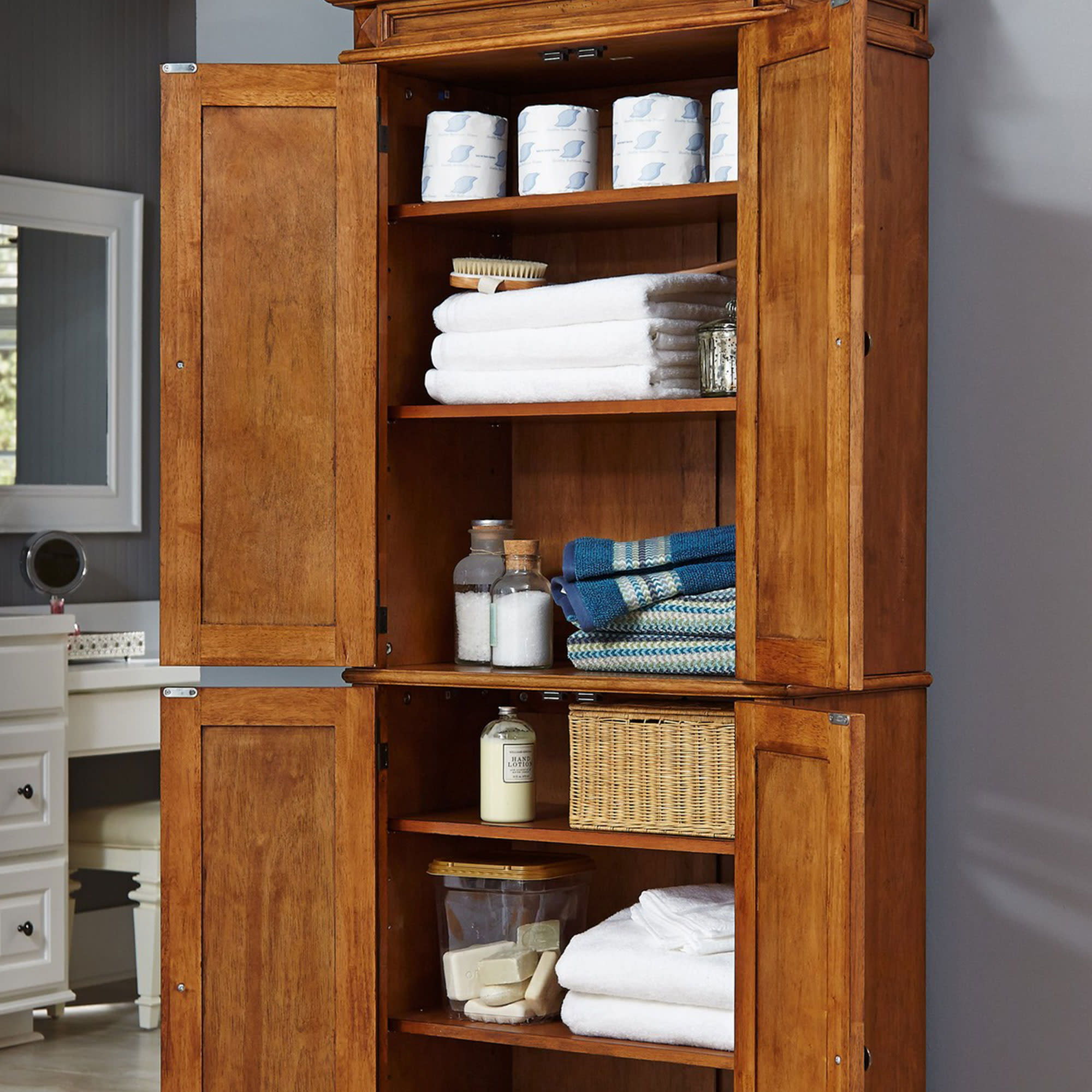 Americana - Kitchen Pantry - Light Brown