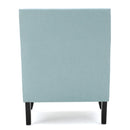 Serenada - Upholstered Fabric Club Chair With Nailhead Trim And Tapered Birch Legs