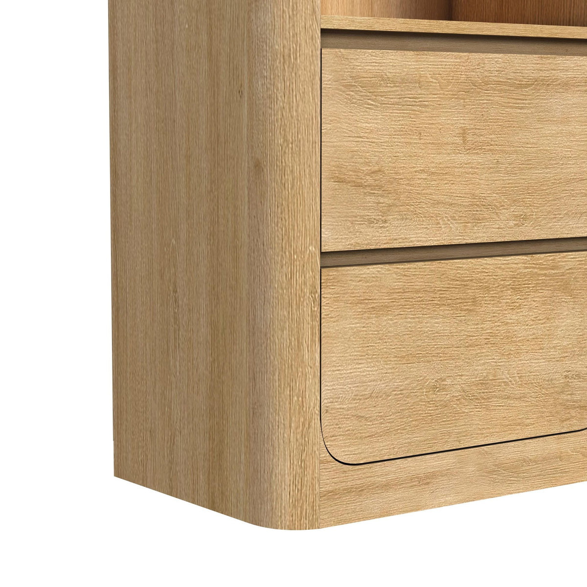 Rosalie Entertainment Unit With 71" TV Console in Black by Elements International, view 20