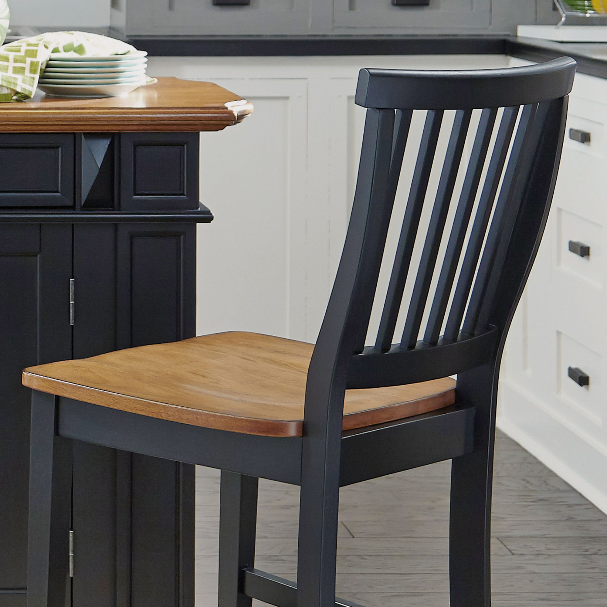 Americana - Kitchen Island Set - Atlantic Fine Furniture Melbourne FL