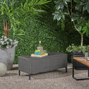 Rupert - Storage Unit Resin Wicker Outdoor