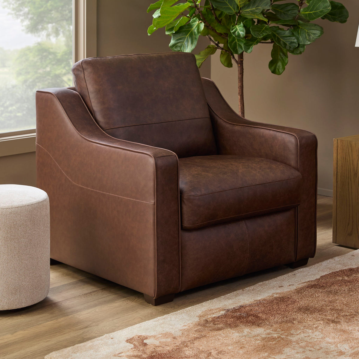 Hudson - Chair - Brown