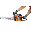 Professional Gasoline Chainsaw 20" 52Cc For Tree And Wood Cutting - Orange