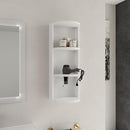 Bathroom Wall Mounted Storage Rack With Float Mounting Design