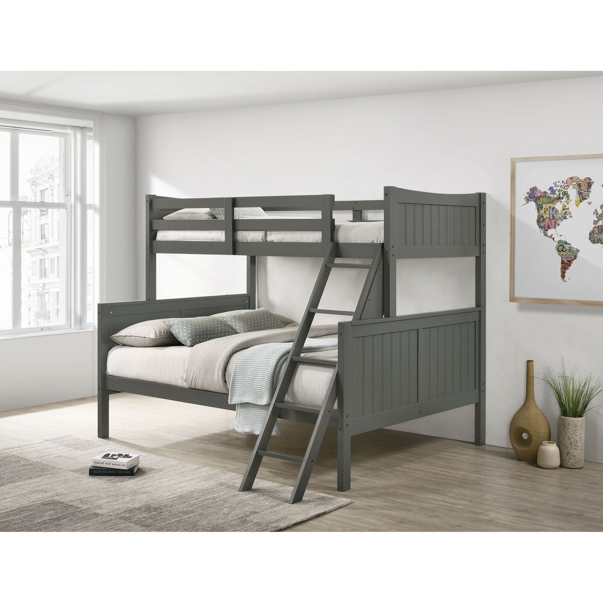 Sami Bunk in Dark Brown by Elements International, view 25