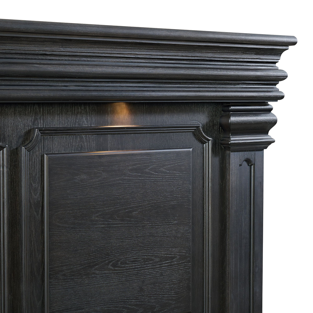 Kings Court Bed in Black by Elements International, view 18