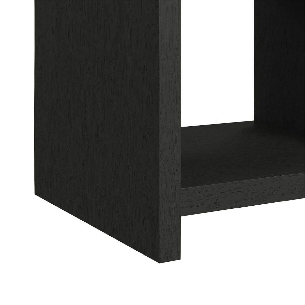 Ridgemont End Table With USB in Black by Elements International, view 13
