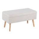 Versatile Storage Contemporary Bench