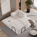 3 Seat Folding Floor Couch & King Size Bed Mattress