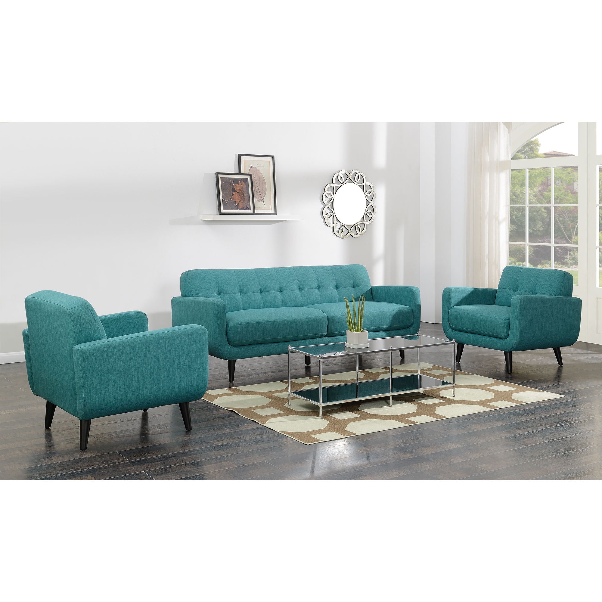 Hadley 4480 Kd Chair in Dark Gray by Elements International, view 12
