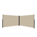 Retractable Side Awning, Waterproof And UV Resistant, Privacy Screen For Patio