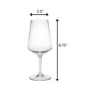 Tritan Lexington - Leadingware Unbreakable Wine Glass (Set of 4), Bpa Free, 19Oz - Clear