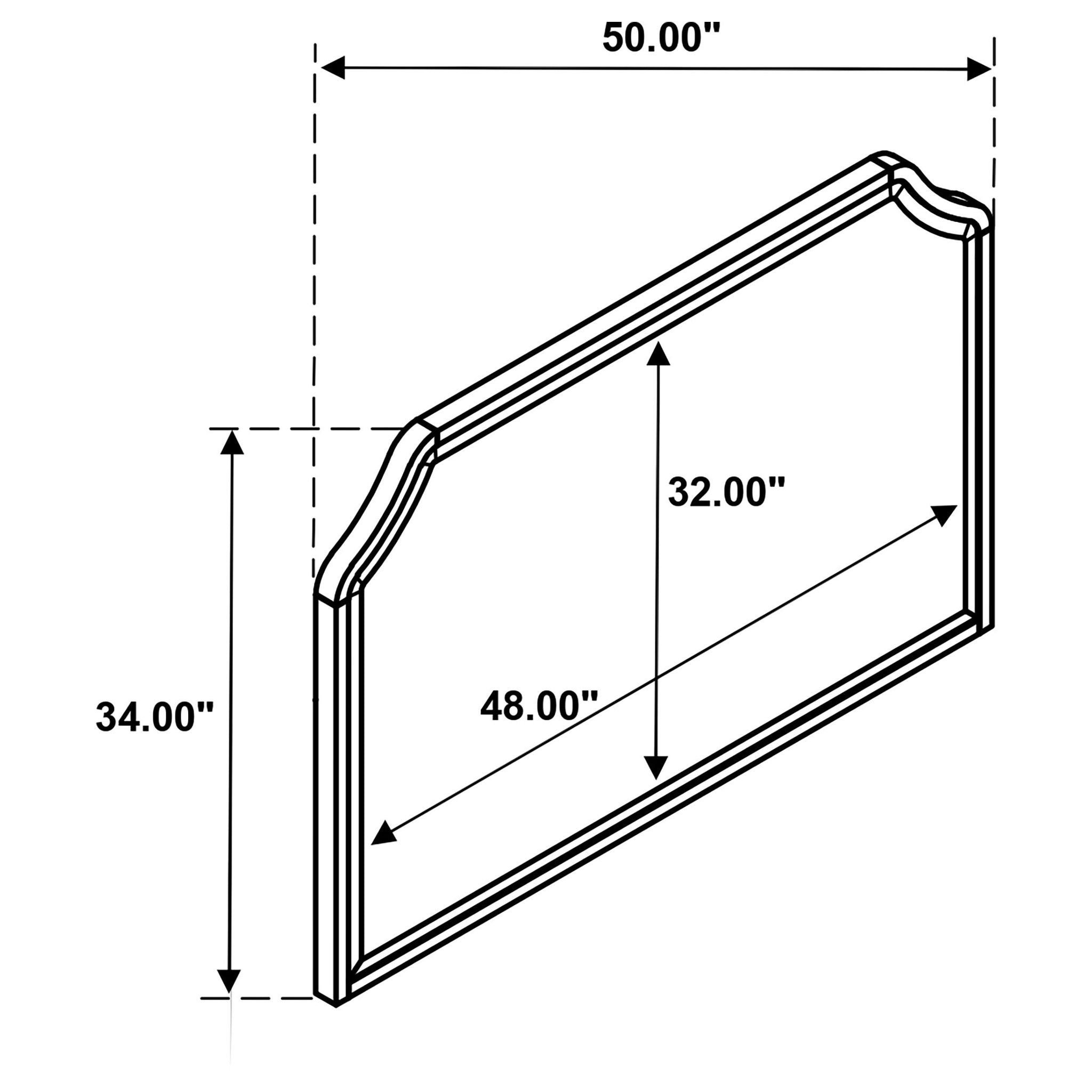 Garland 4-piece Eastern King Bedroom Set Brown Cherry