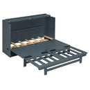 Murphy Bed With Large Drawer, USB Ports And Outlets