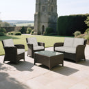 High Back Patio Chair Cushions For Garden (Set of 2)