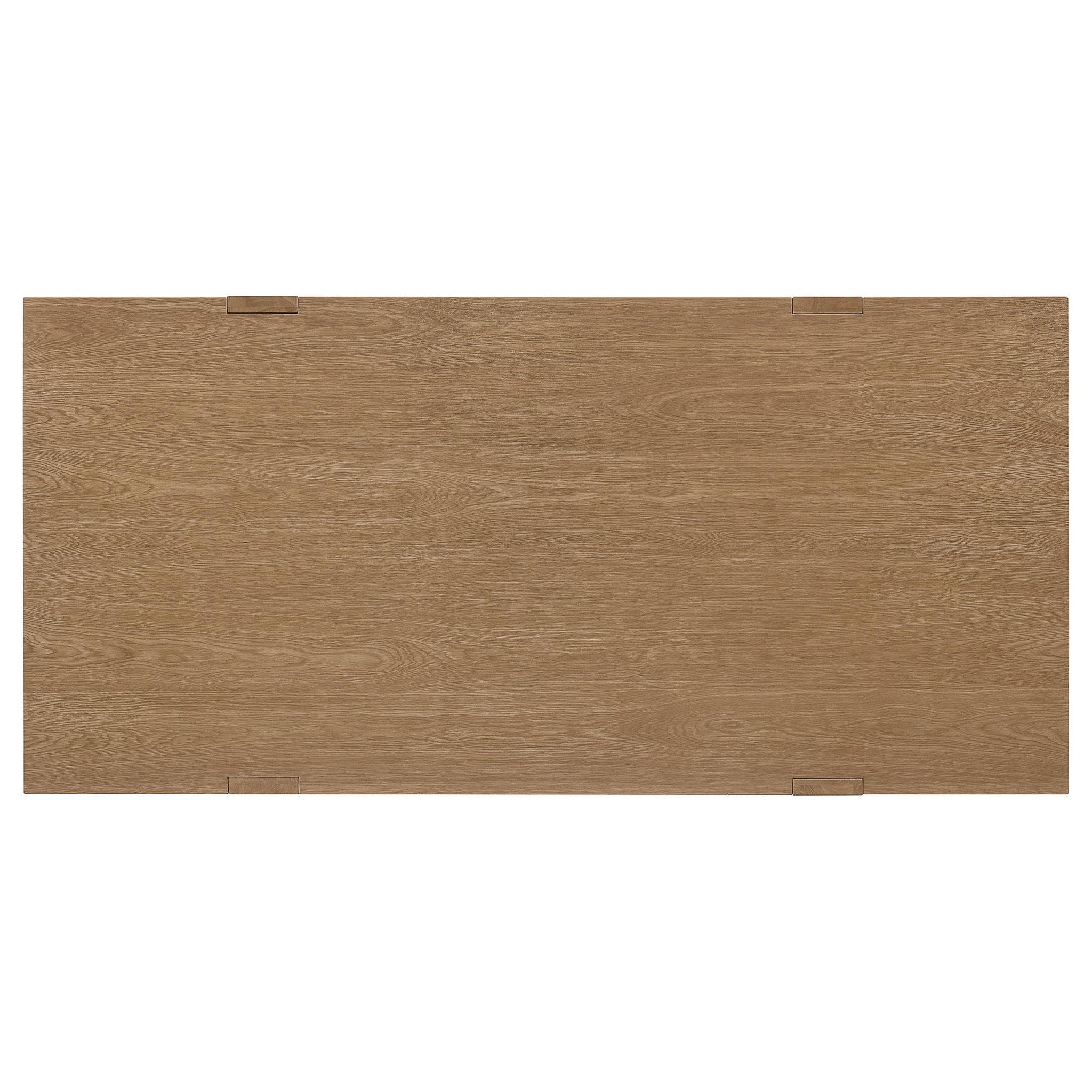 Sharon Rectangular 84-inch Wood Trestle Dining Table Brown