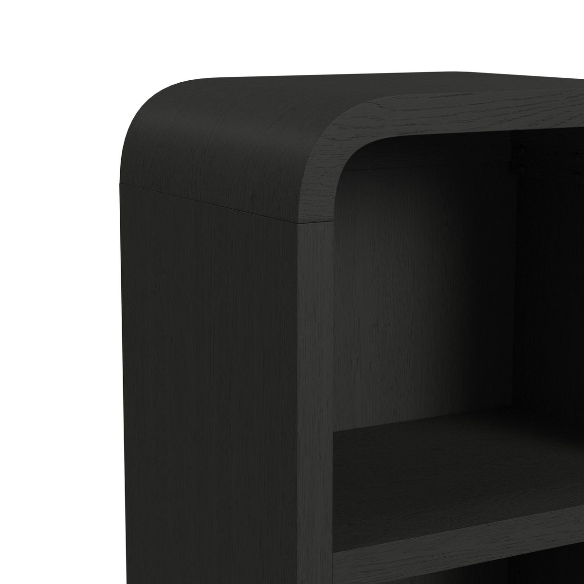 Ridgemont Entertainment Unit With 70" TV Console in Black by Elements International, view 19