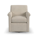 Stella - Swivel Chair - Light Gray - Atlantic Fine Furniture Inc