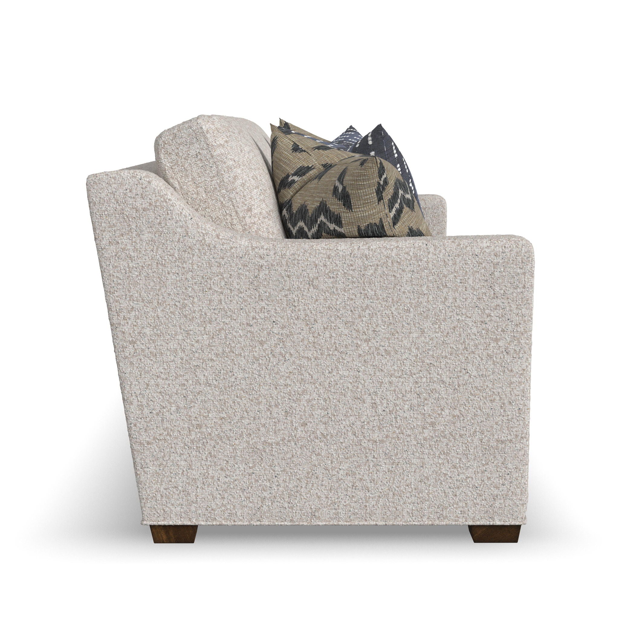 Milo - Fabric Sofa With Nailhead Trim