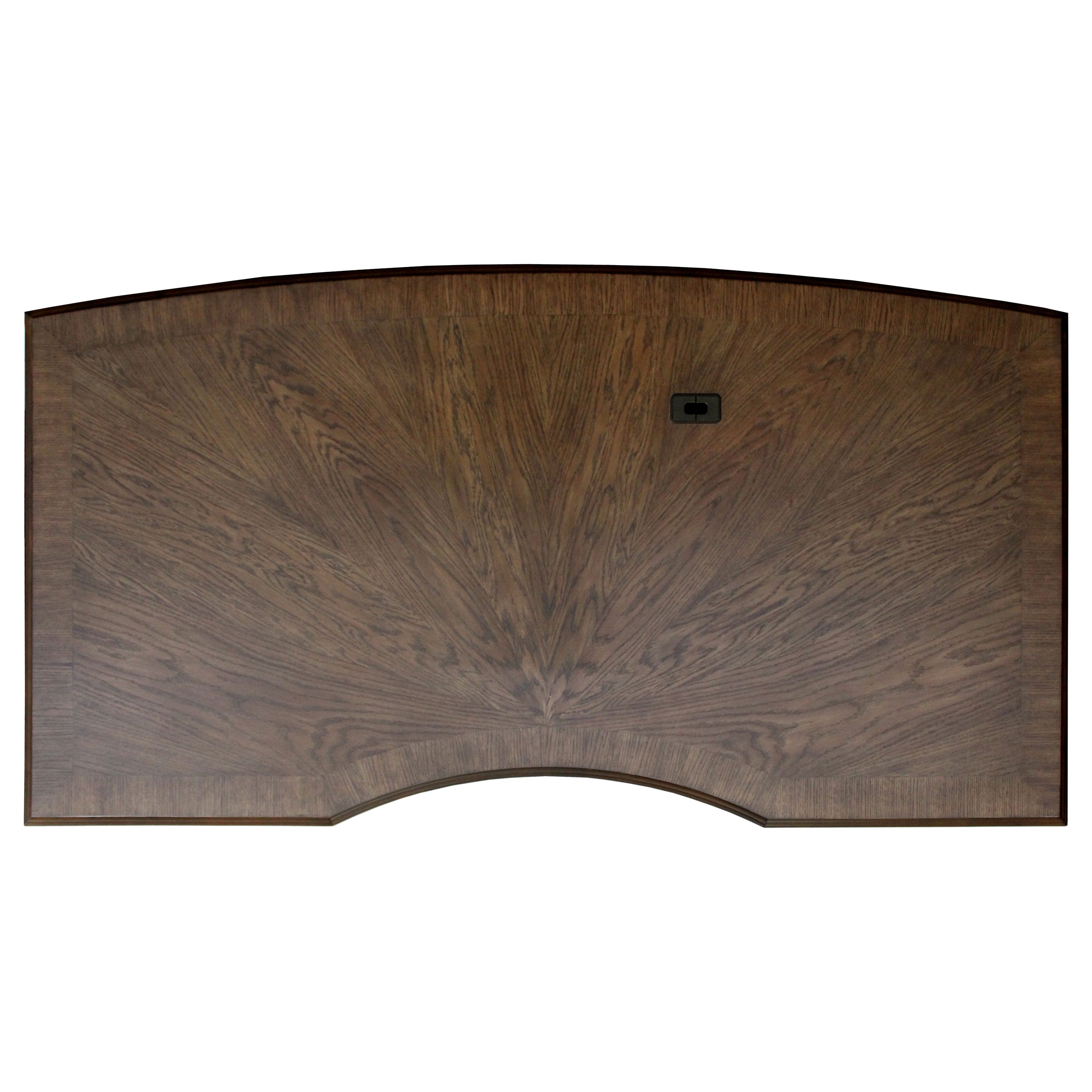 Hartshill 72-inch 7-drawer Executive Desk Burnished Oak — view 9
