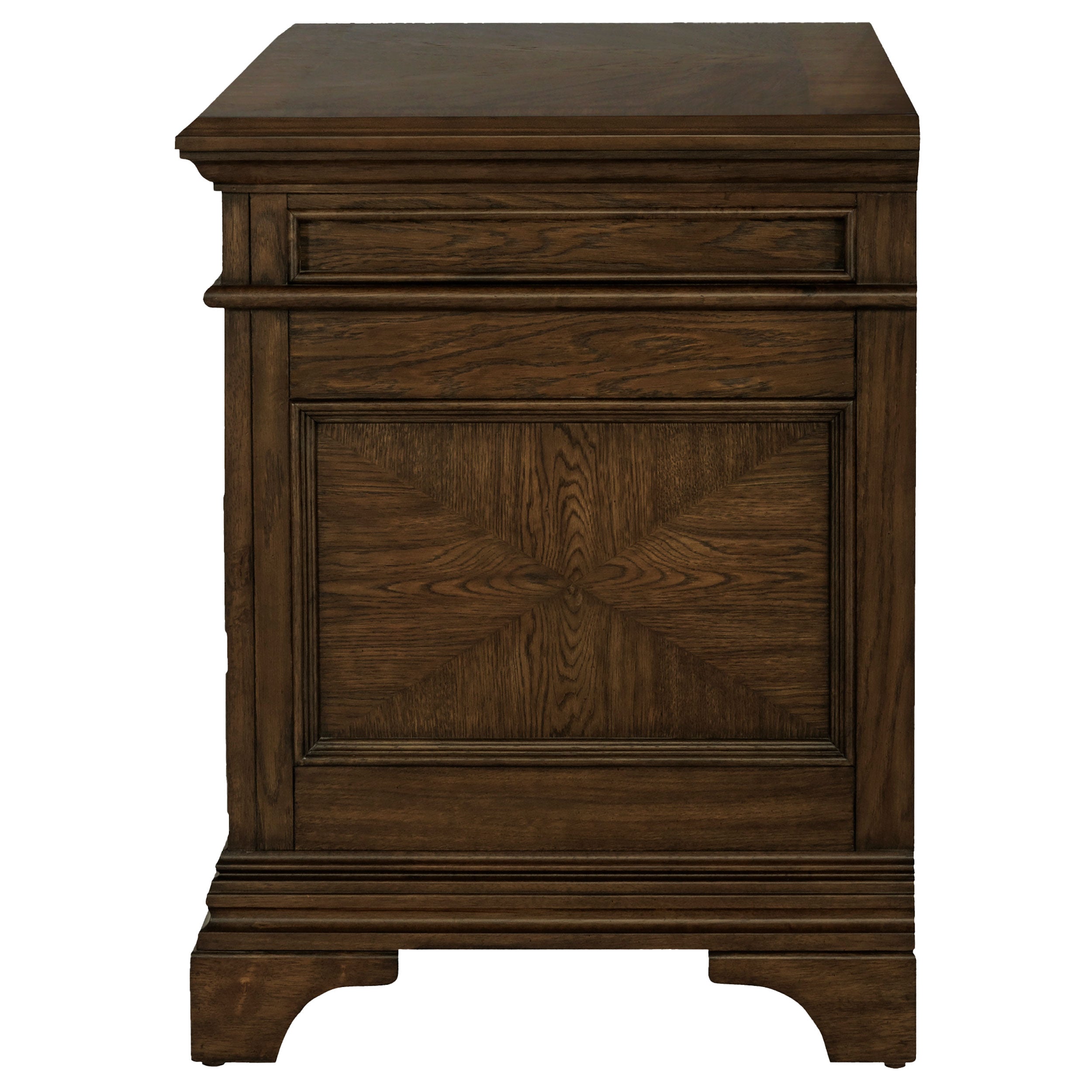 Hartshill 5-drawer Home Office File Cabinet Burnished Oak — view 5