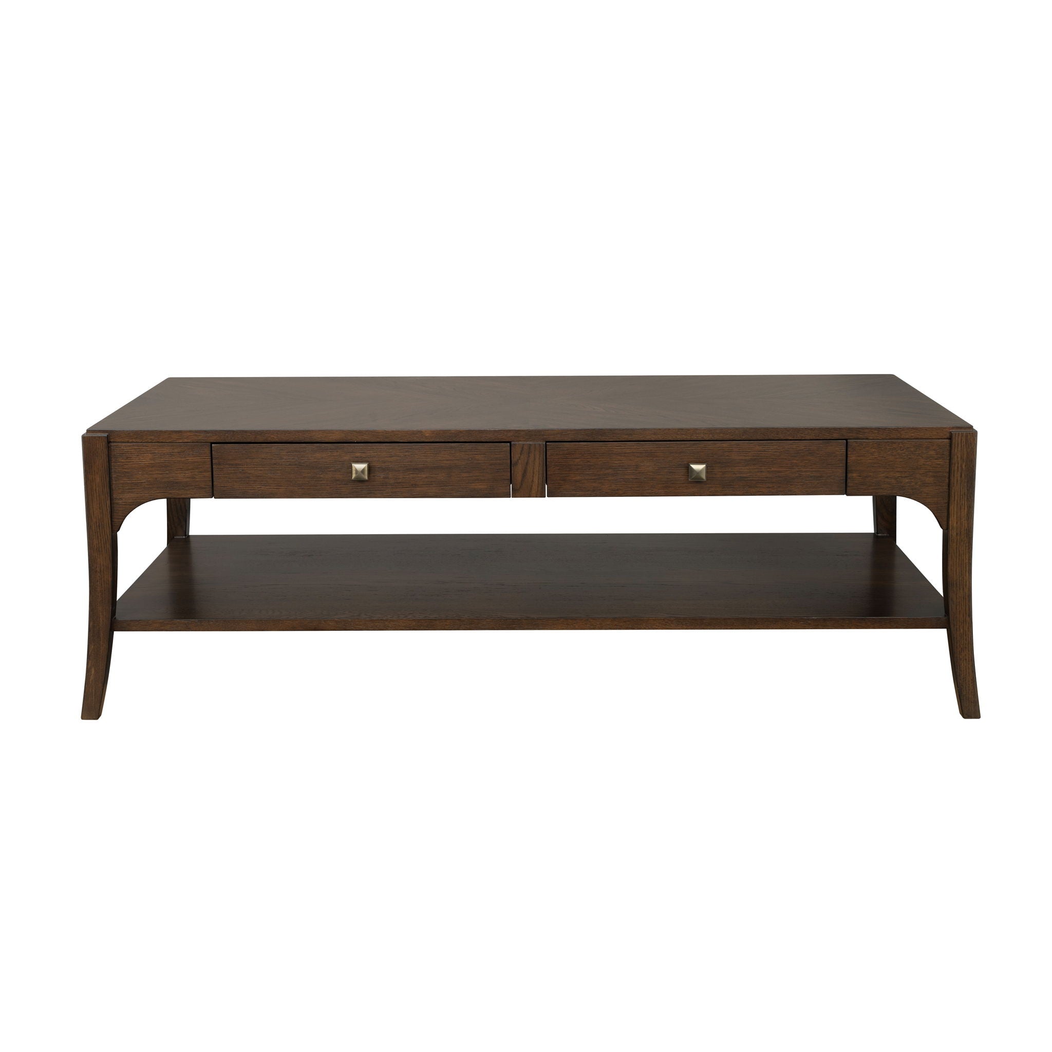 Sylvie - Rectangular Coffee Table - Dark Brown