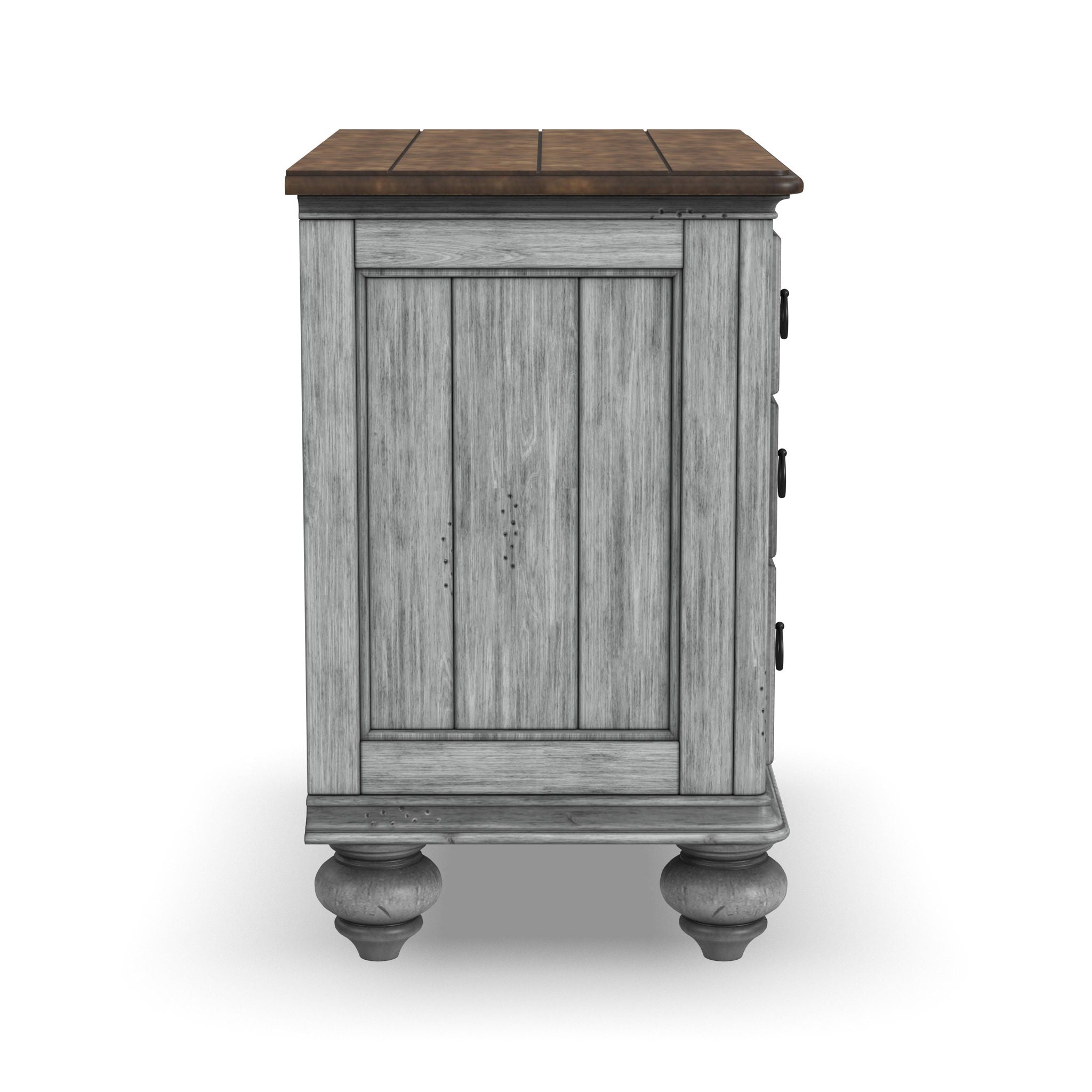 Plymouth - Nightstand - Gray