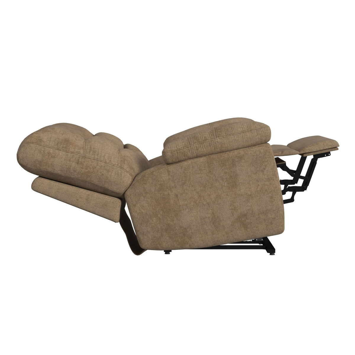 Trifecta P3 Recliner With Heat Massage, Zero Gravity, Memory Foam in Sefi Puppy by Elements International, view 8