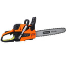 62Cc Gas Powered Chainsaw With 20" Oregon Chain & Bar 2 Cycle Petrol Handheld Cordless Design Epa Compliant - Orange