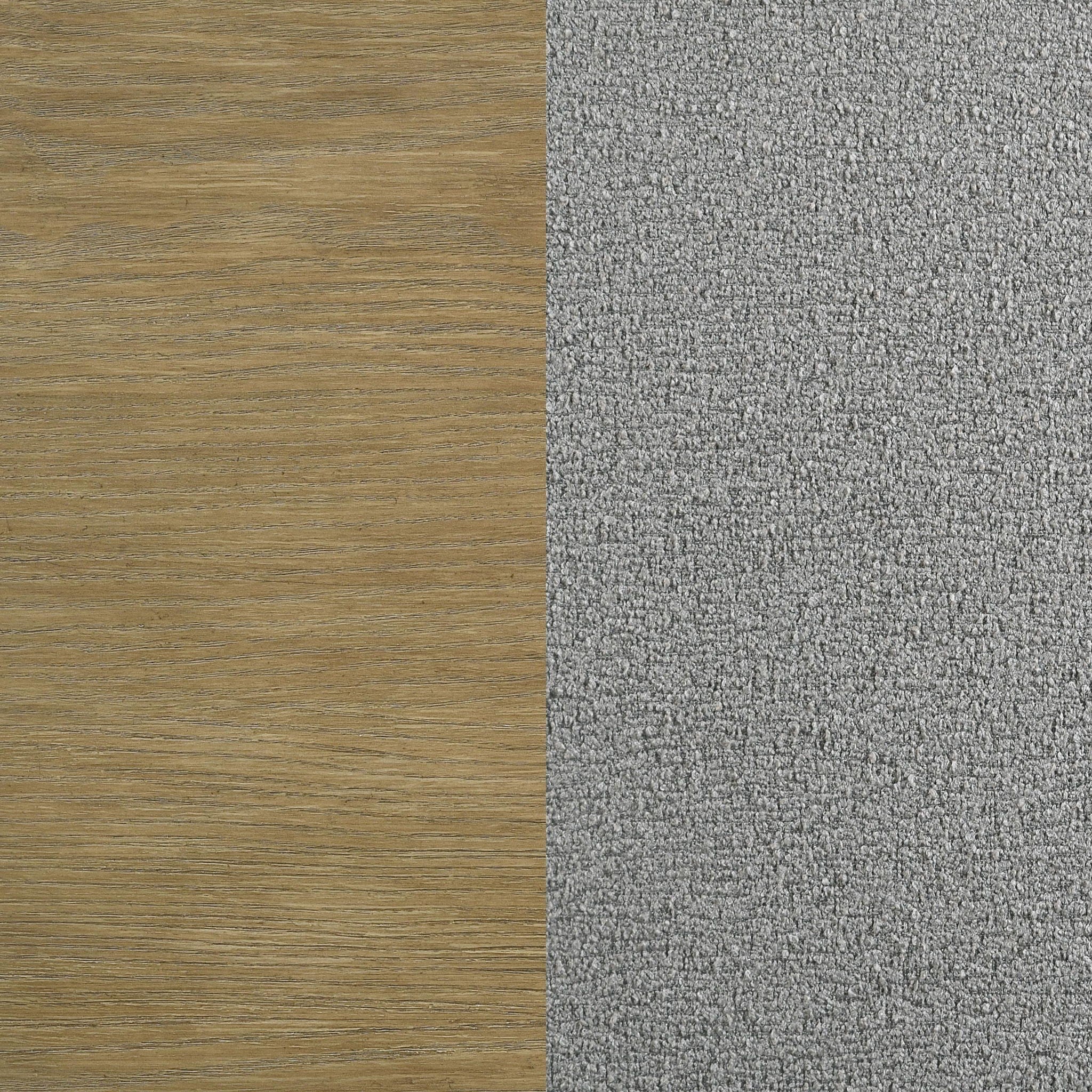 Arini Upholstered Queen Panel Bed Sand Wash and Grey