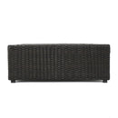 Santa Cruz - 8 Piece Outdoor Sectional Set - Dark Brown