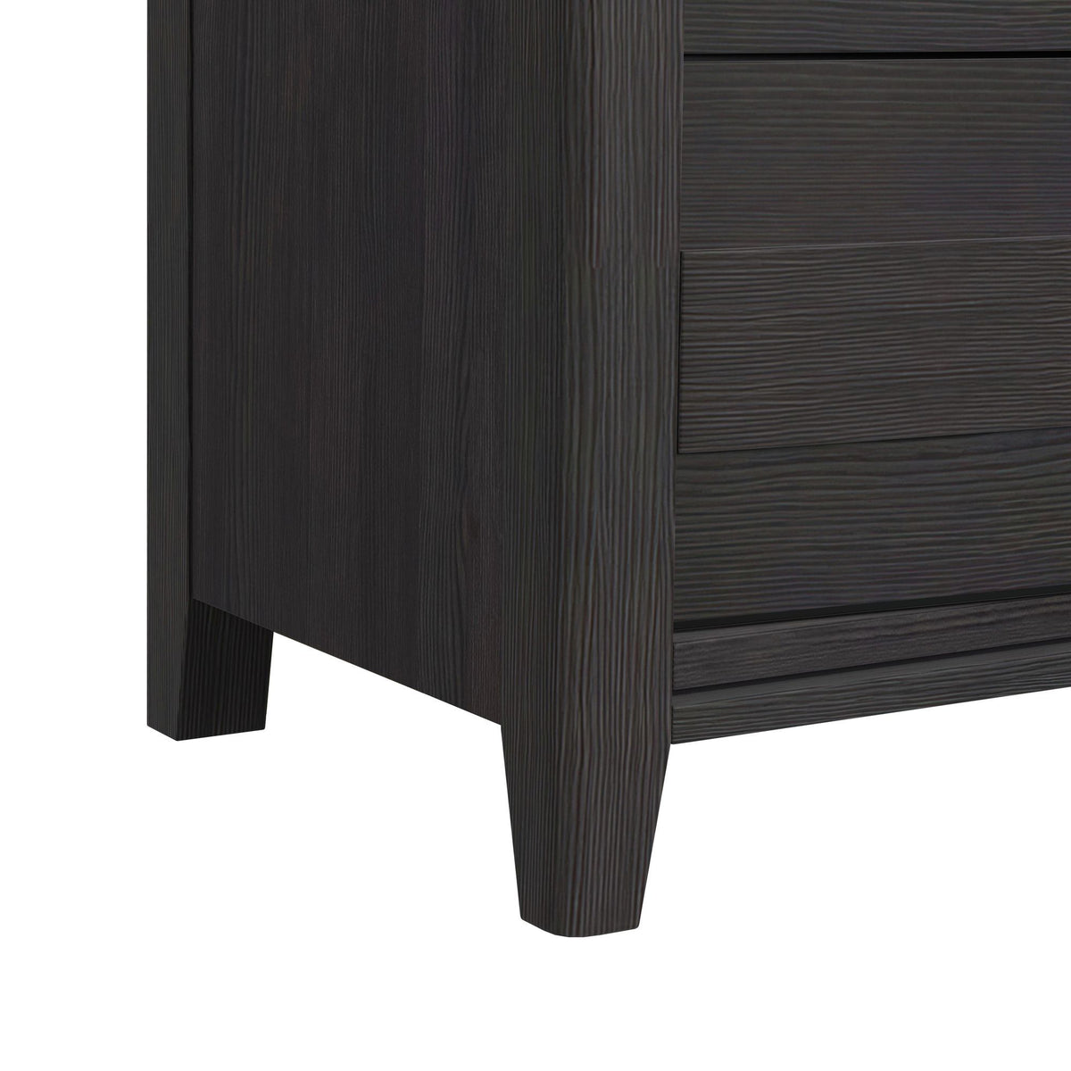 Tobias 5-Drawer Chest in Black by Elements International, view 10