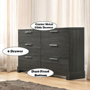 Lantha - Dresser - Gray Oak - Atlantic Fine Furniture Inc