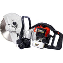 Industrial 52Cc 2 Stroke Gas Powered Concrete Cut Off Saw With Blade Steel - Red